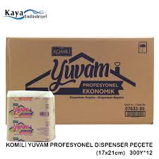 KOMİLİ DİSPANSER PEÇETE 300 LÜ X  12 PAKET