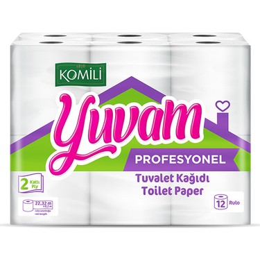 KOMİLİ ÇİFT KATLI TUVALET KAĞIDI