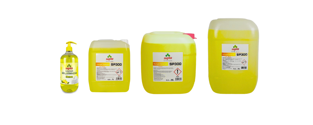 SP 301 SUPTA PREMİUM BULAŞIK DETERJANI ELDE YIKAMA MAVİ (LİMON) 20 LT